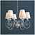 Contemporanea Aisha Hanging Lamp 3D model small image 1