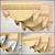 Elegant Roman Shades 3D model small image 1