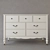 Lisette Wide Dresser: Elegant Storage Solution 3D model small image 1