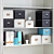 IKEA FJALLA Storage Kit 3D model small image 3