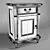 Title: Clifton Ivory Bedside 3D model small image 2