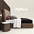 Poliform Laze: Modern Bed Elegance 3D model small image 2