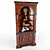 Elegant Corner Cabinet: Francesco Molon A115 3D model small image 1