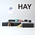 Modern Comfort and Versatility: HAY Mags Soft Sofa 3D model small image 1