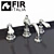 Smooth Flow Mixer - FIR ITALIA 3D model small image 1