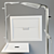 Luxurious Teuco Wilmotte Shower Set 3D model small image 1
