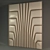 Soft Wall Decor: Stylish & Comfy 3D model small image 1
