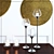 Elegant Decor Set: Seville Console, Apollo Medallions 3D model small image 3
