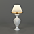 Sleek Solar: Table Lamp 3D model small image 1