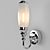 Burlington Chrome Ornate Light 3D model small image 1
