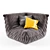 Ligne Roset TOGO 4: Modern Comfort 3D model small image 1