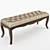 Elegant Pregno Bench H6TR 3D model small image 1