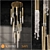 SAFI Cascade Chandelier: Elegant & Versatile! 3D model small image 1