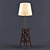 Title: Versatile Shelf Floor Lamp 3D model small image 1