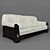Aneta Leather Sofas 3D model small image 1