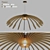 Bamboo Petal Chandelier: Flawor 3D model small image 1