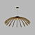 Bamboo Petal Chandelier: Flawor 3D model small image 3