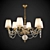 Italian IL Paralume Marina Chandelier, 1794/CH6 3D model small image 1