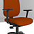 Elegant Milani CUBOX Chair 3D model small image 2