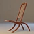 Elegant Victorian Folding Chair 3D model small image 2