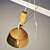 Sleek Modal Lamp: Illuminate in Style 3D model small image 1