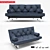Innovative Minimum Sofabed 3D model small image 1