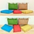 Comfort Zone - Cozy Cushions 3D model small image 1