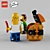 Simpsons LEGO Set: Homer & Ned 3D model small image 3