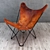 Butterfly Leather Chair by Loftdesigne 3D model small image 1