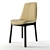 Classic Cappuccino Bern Chair 3D model small image 1
