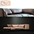 Elegant Leather Sofa - Poltronfrau 3D model small image 1