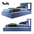 Twils Sketch 3D Bed | 2160x1300x980mm 3D model small image 1