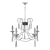 Vintage Bronze Chandelier 2766T 3D model small image 3