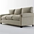 Modern Classic Baker Cinema Sofa 3D model small image 1