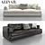 Ascot Sofa: The Epitome of Italian Luxury 3D model small image 1