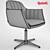 Italian Luxury: VITTORIA Quinti Chair 3D model small image 2