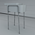 Modern Minimalist Coffee Table 3D model small image 3