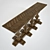 Title: Woodbury Console - Sleek and Elegant 3D model small image 2