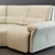 Modern Velvet Sofa 3D model small image 2