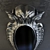 Elegant Belloni Mirror: Sleek Design 3D model small image 2