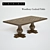 Woodbury Cocktail Table by Bernhardt 3D model small image 1