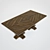 Woodbury Cocktail Table by Bernhardt 3D model small image 2