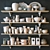 Colorful Utensil Shelf: Stylish Storage Solution 3D model small image 1