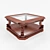 Modern Glass Coffee Table 3D model small image 1