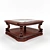 Modern Glass Coffee Table 3D model small image 3