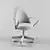 Luxury Armchair: Giorgio Collection 3D model small image 3