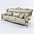 Ulisse Silik Classic Sofa 3D model small image 1