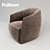 Elegant Poliform Armchairs 3D model small image 1