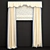 Elegant Drapes for Windows 3D model small image 1