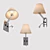 Contemporary Jazz Wall Light 3D model small image 2